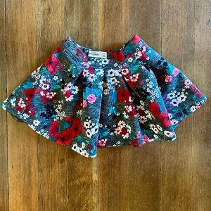 Floral Abercrombie Kids Skater Skirt